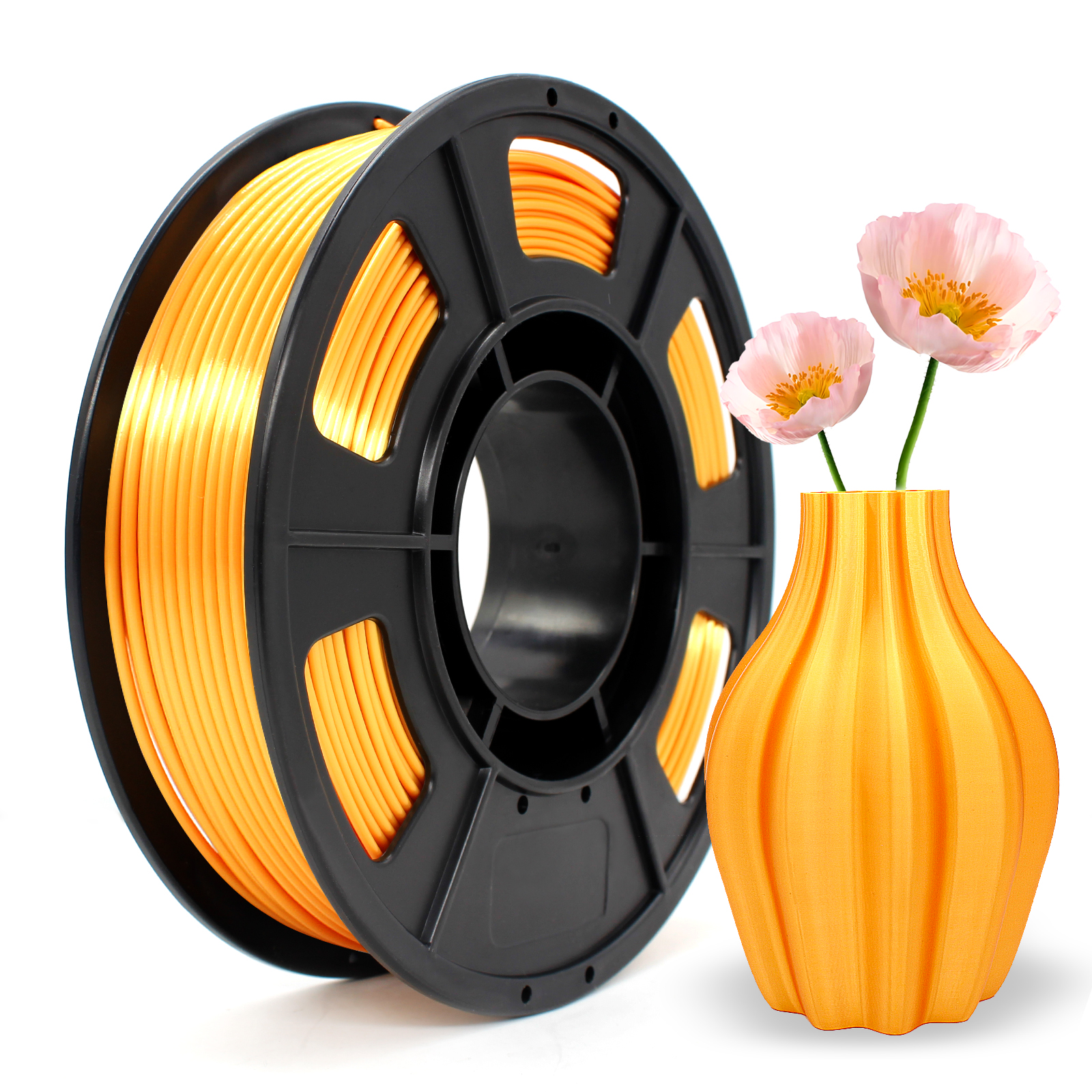 SILK PLA Filament Gold