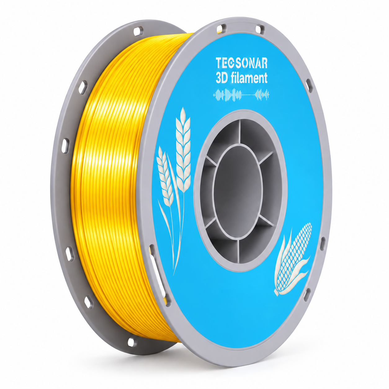 SILK PLA Filament Bright Gold
