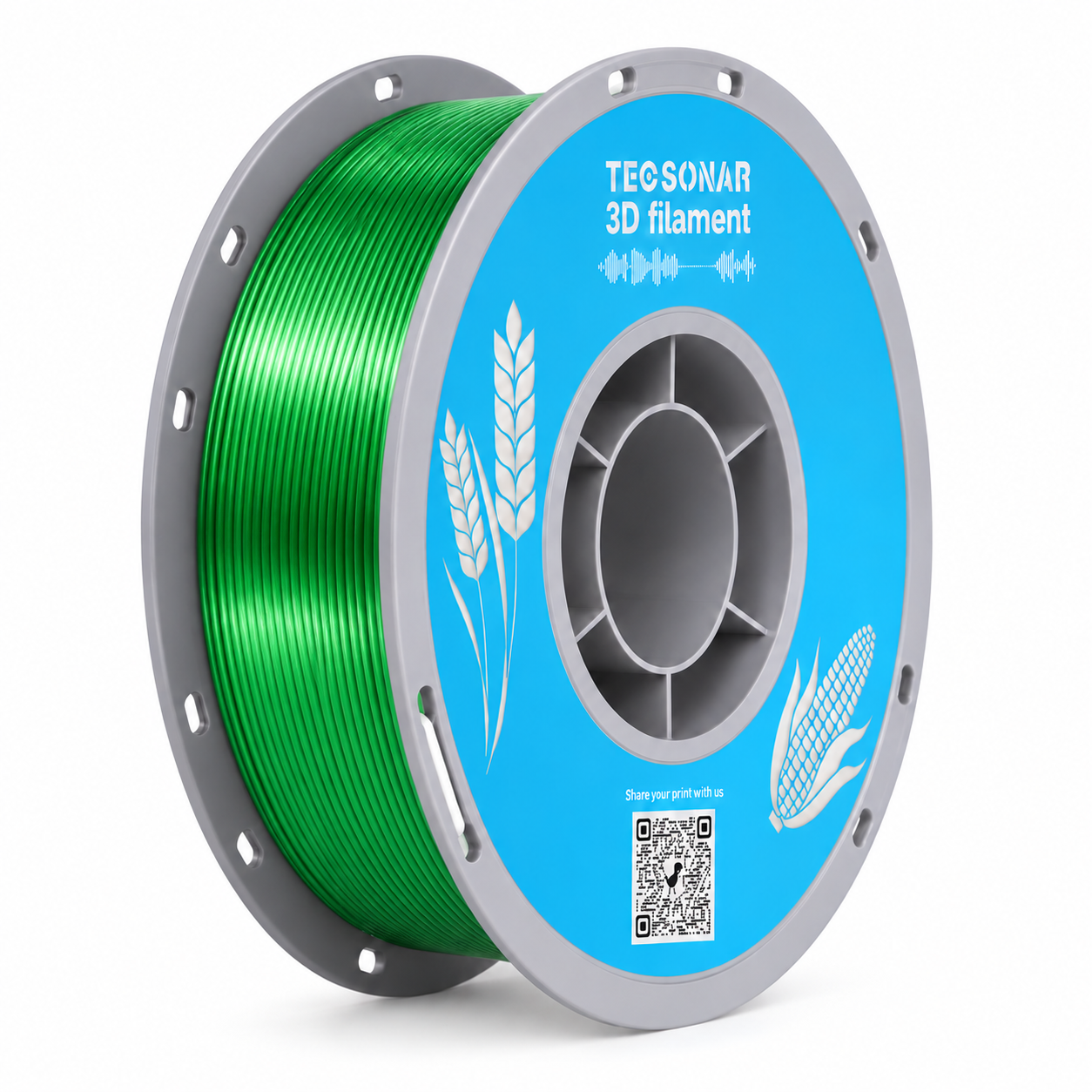 SILK PLA Christmas Green