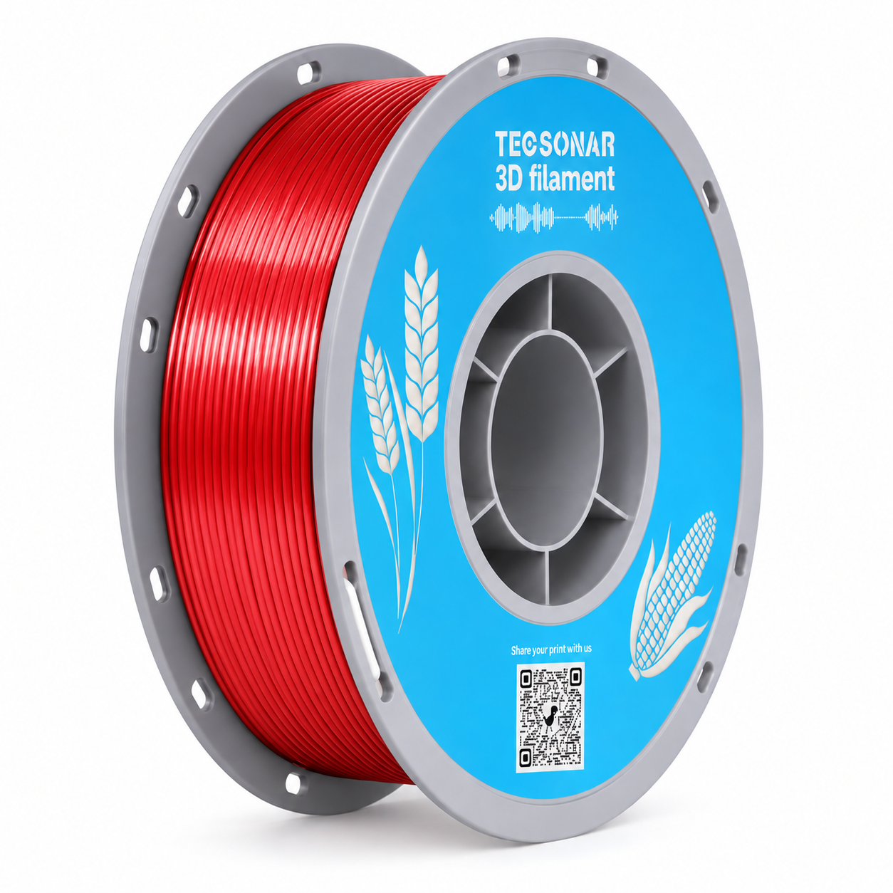 SILK PLA Red