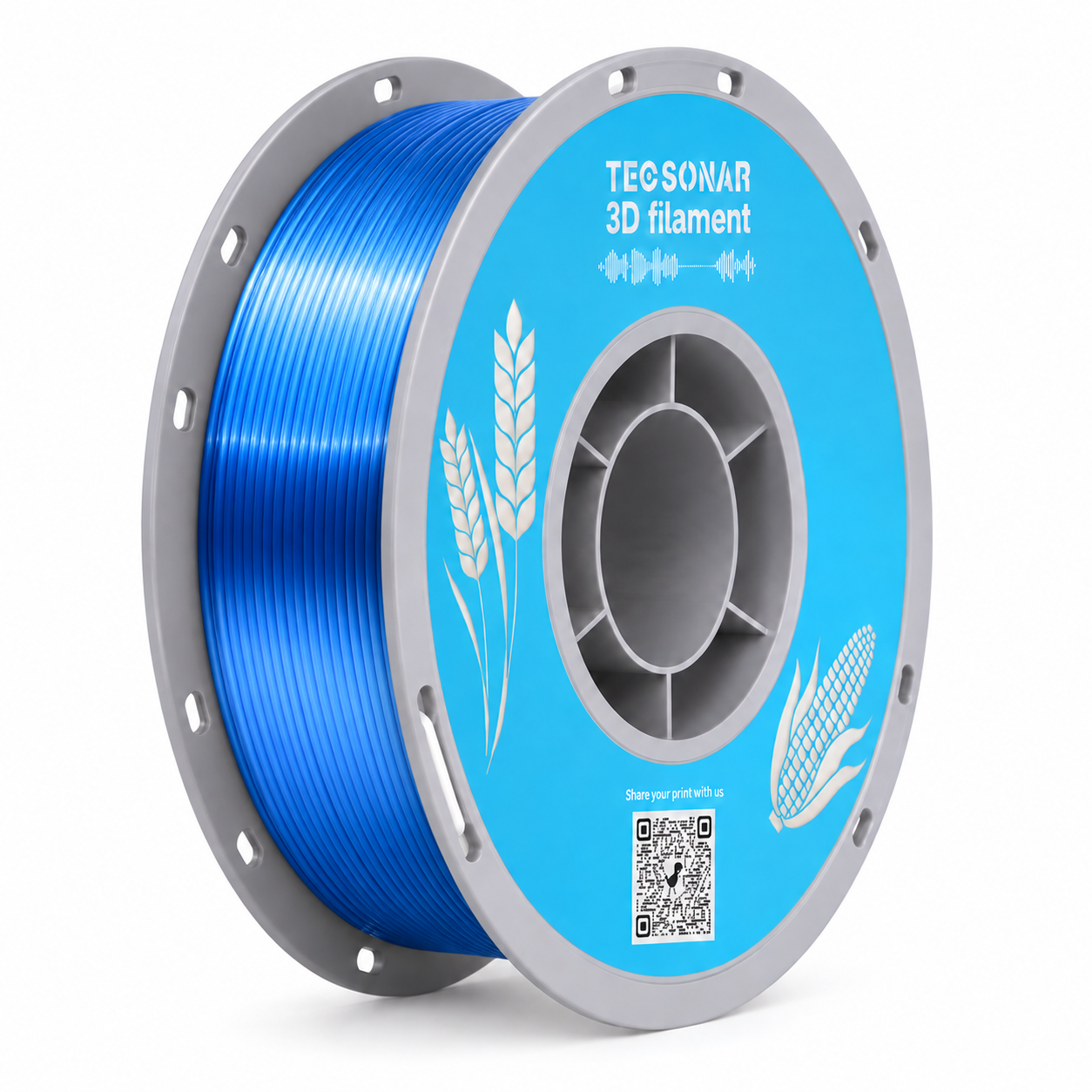 SILK PLA Sapphire Blue